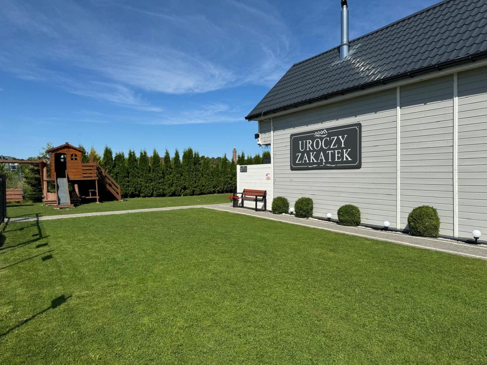 Uroczy Zakatek Villa Gąski Buitenkant foto